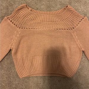Cropped sweater